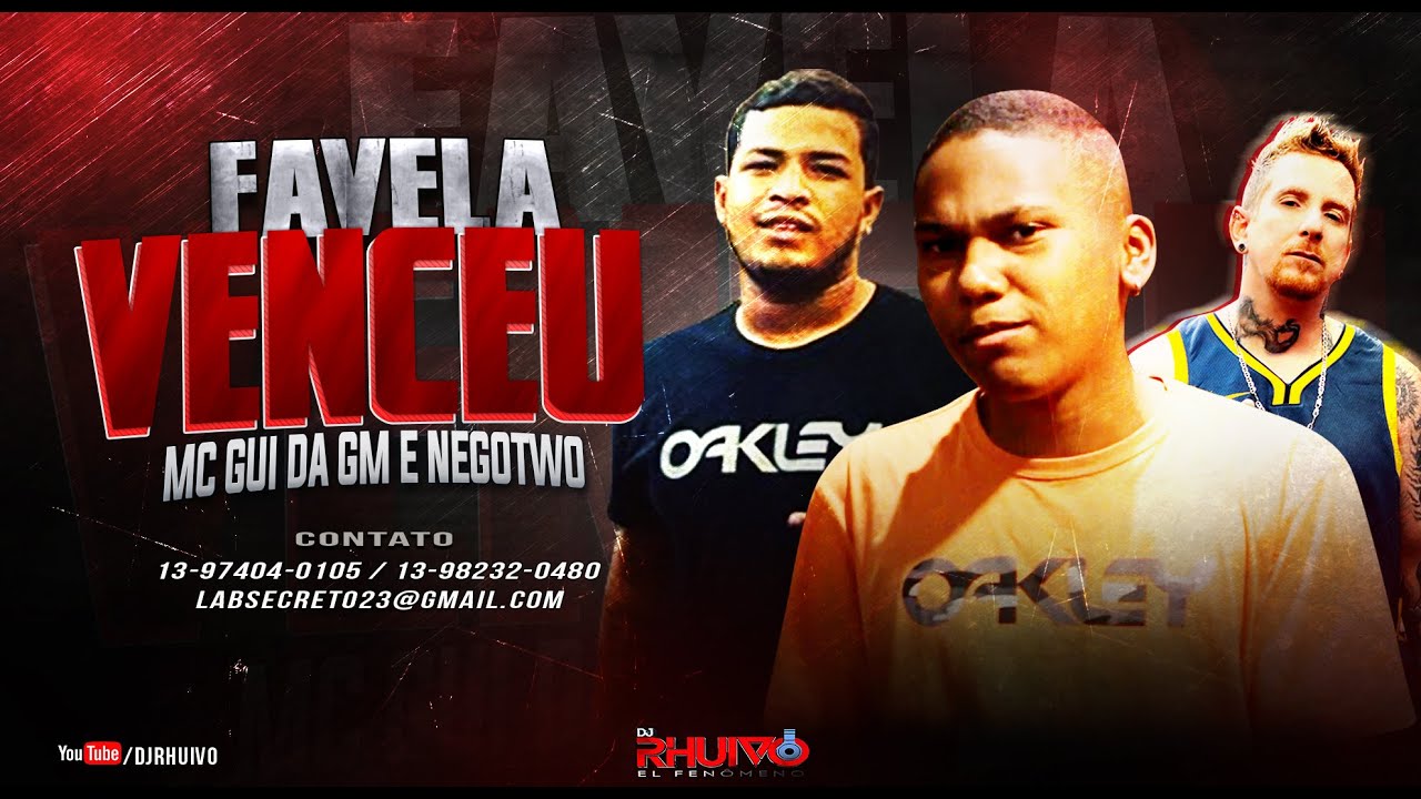 Mc Gui Da GM e Negotwo – Favela Venceu [Web-Clipe Oficial] Prod. DJ Rhuivo.