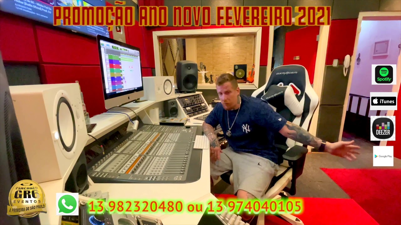 Ei Você Mc Venha Gravar Seu Funk com DJ Rhuivo promoção mês de Fevereiro 2021