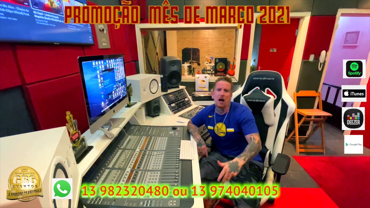 EI VOCÊ MC PRODUZA SEU FUNK COM DJ RHUIVO promoção mês de Março 2021 whatsapp 13 982320480