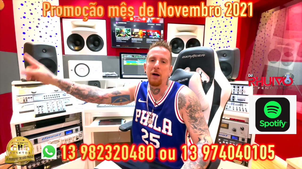 Ei Você mc Produza seu Funk com DJ Rhuivo promoção mês de Novembro 2021 whatsapp 13 982320480