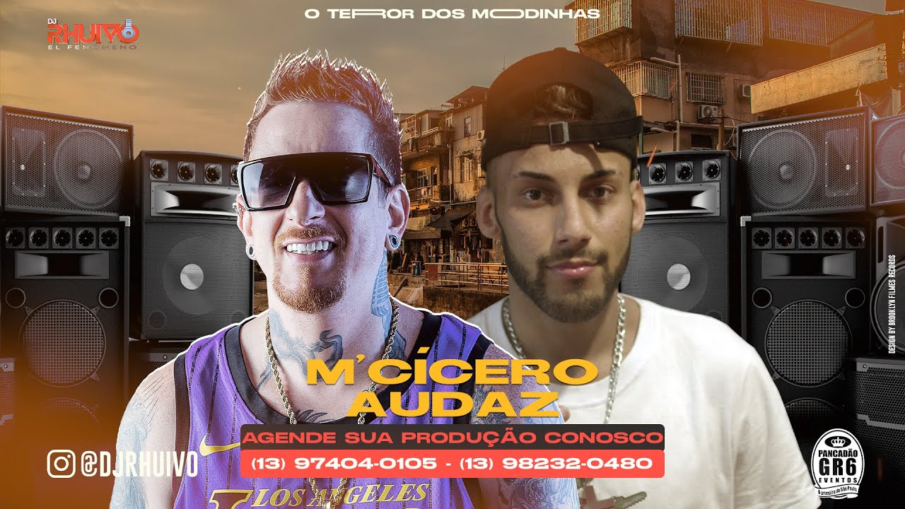 M’Cícero Audaz – Com Deus Não Sou Fraco Não [Web-Clipe Oficial] Prod.DJ Rhuivo.