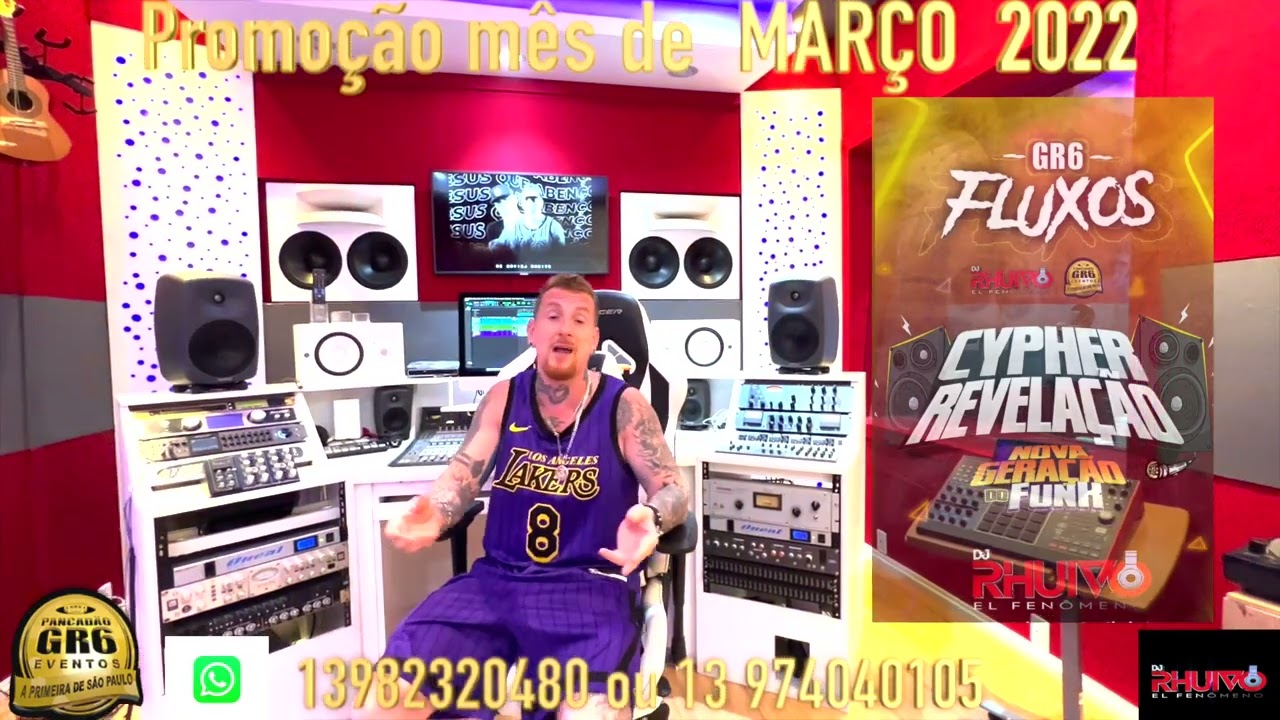 Ei você Mc Produza Seu Funk Com DJ Rhuivo Promoção mês de MARÇO de 2022 WhatsApp 13 982320480