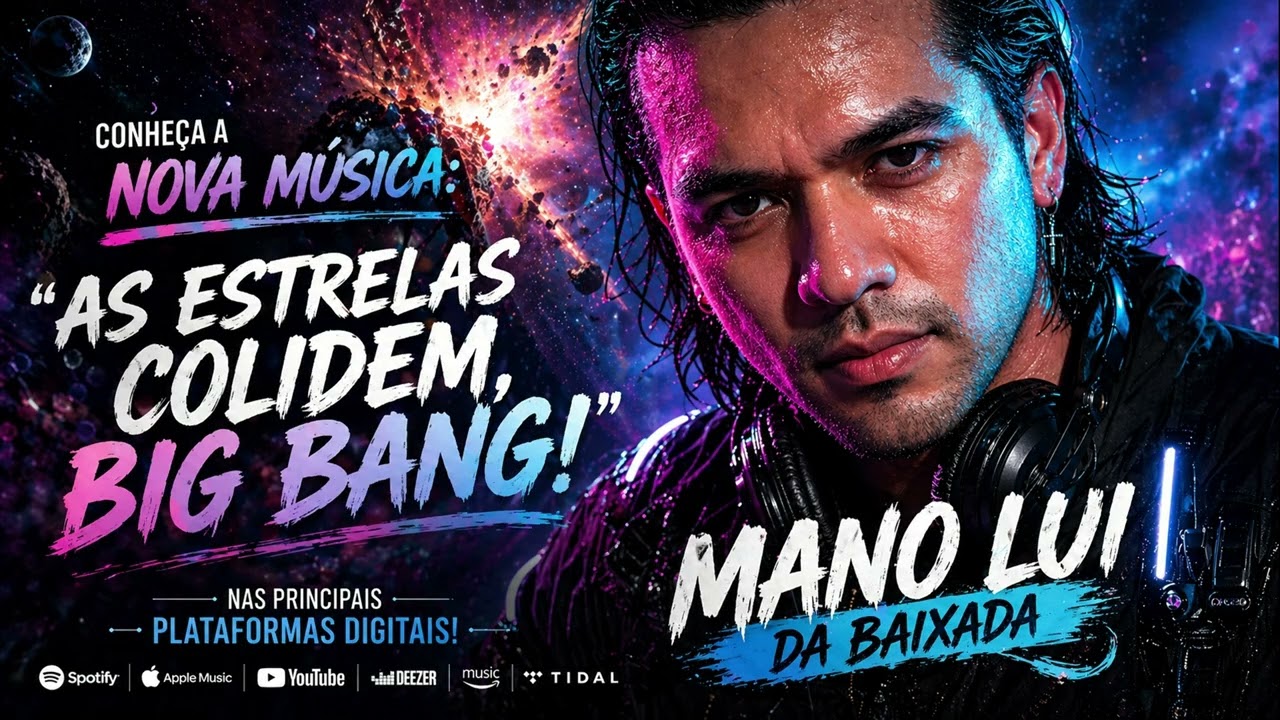 As Estrelas Colidem, Big Bang (Tomorrowland Special Edition) Lyrics Vídeo! Mano Lui da Baixada
