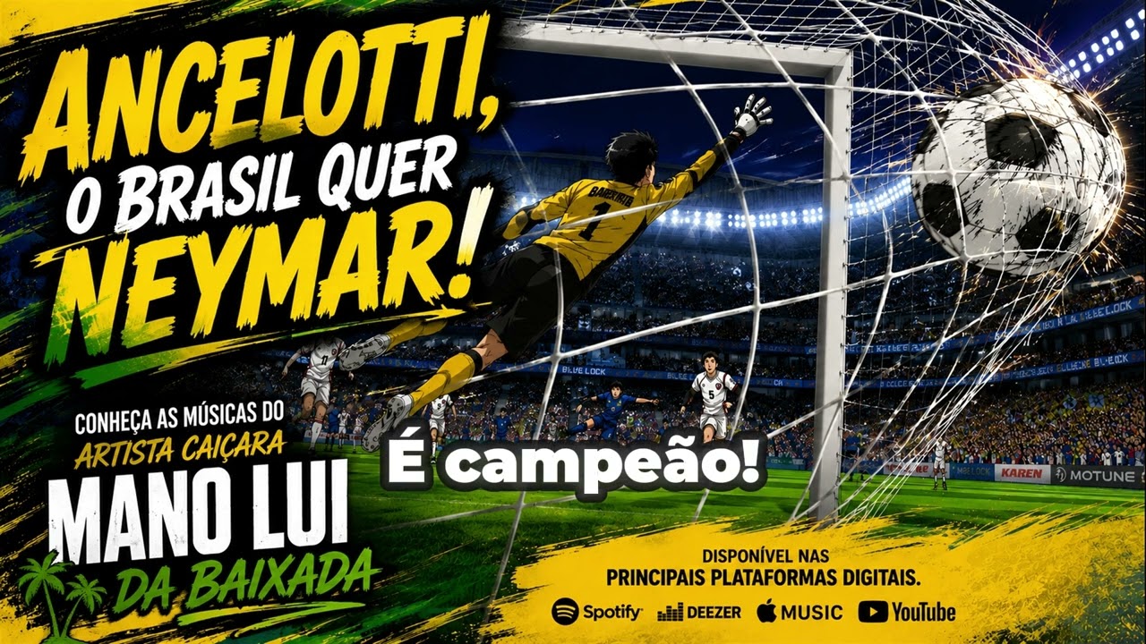Se Tornando Lendários, O Show Vai Começar! (Copa do Mundo) Lyrics Vídeo! Mano Lui da Baixada 2026 !