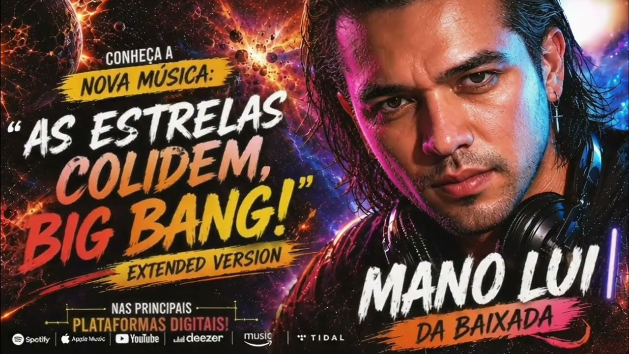 As Estrelas Colidem, Big Bang (Tomorrowland Extended Version) Lyrics Vídeo! Mano Lui da Baixada