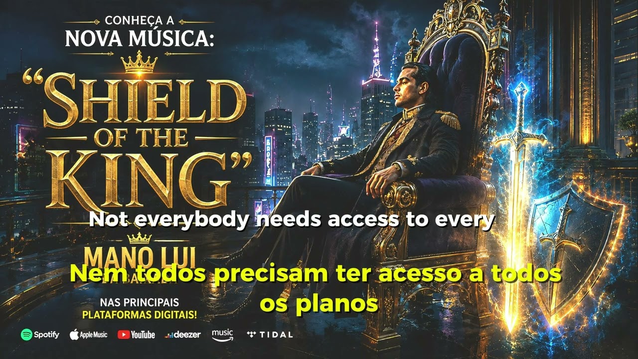 SHIELD OF THE KING (Lyric’s Vídeo) Hip-Hop & Rap Trap Version. Subtitled in Portuguese and English!