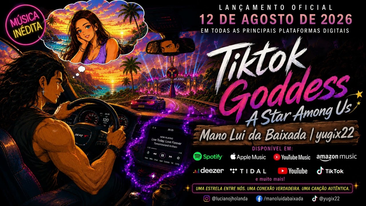 Tiktok Goddess | A Star Amoung Us! (Lyric’s) Dance Pop Version. Subtitled in Portuguese and English!